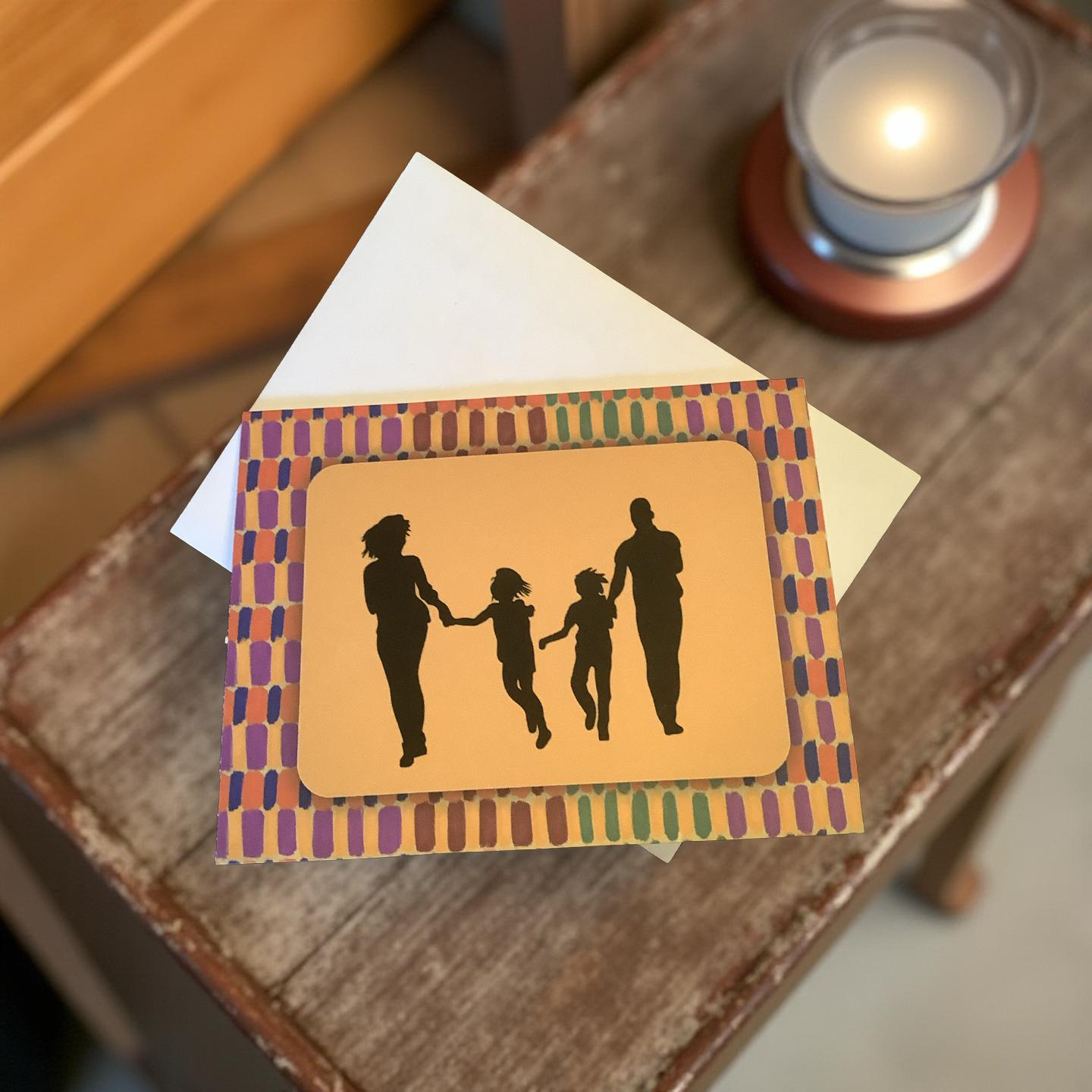 Rooted in Joy: Afrocentric Family Note Cards