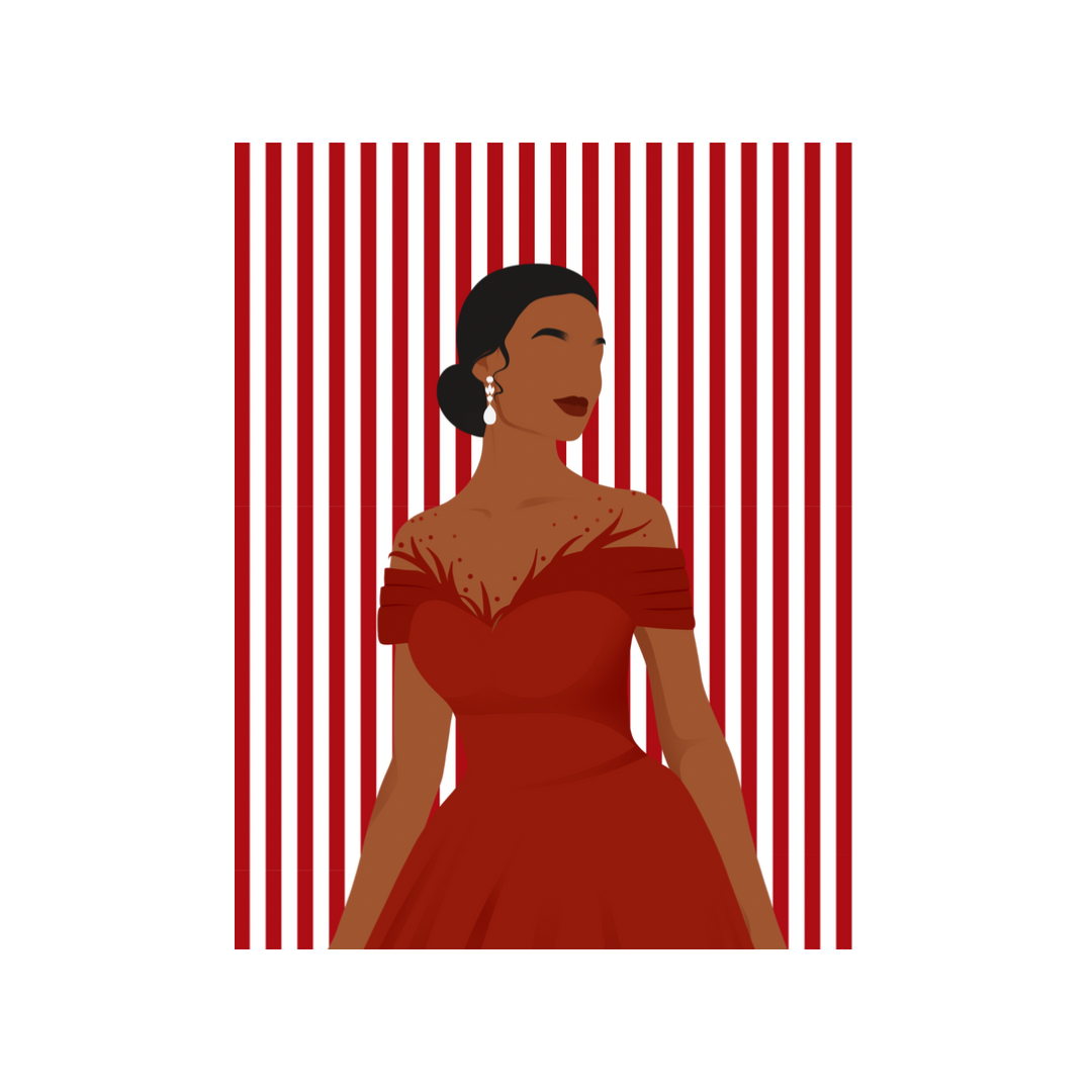 Glamour in Crimson Luxury Notebook