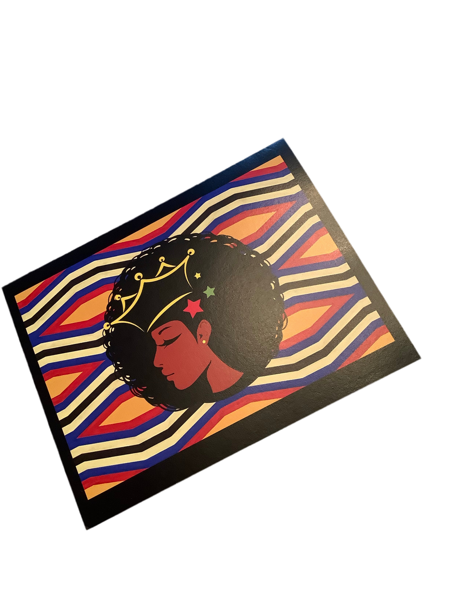 Bold and Beautiful Queen Note Cards