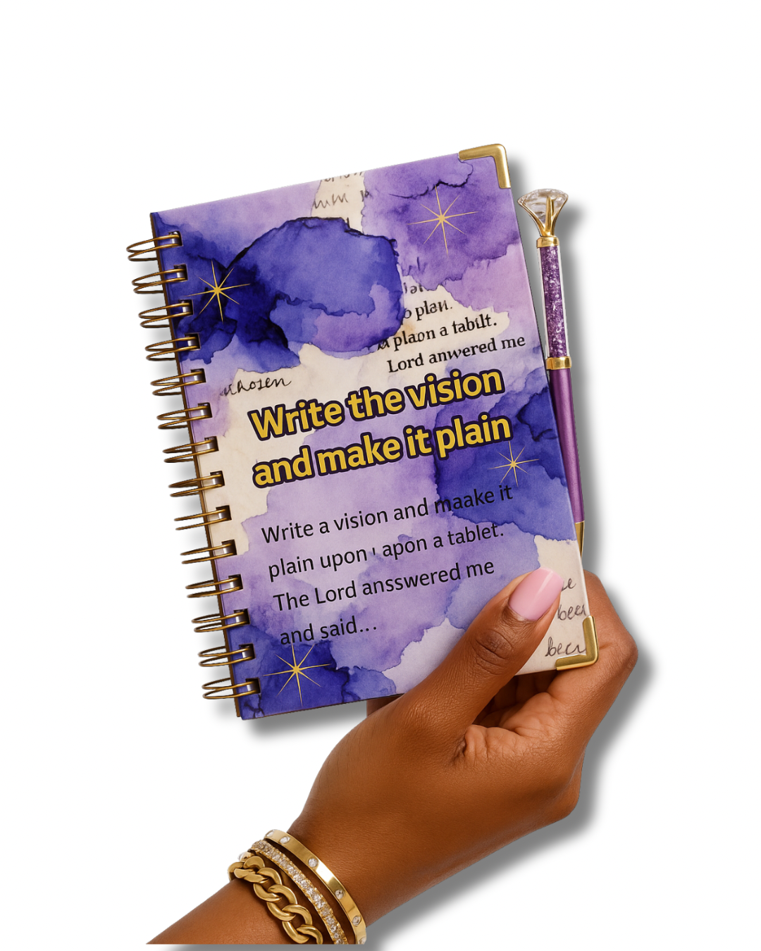 Write the Vision Luxury Notebook