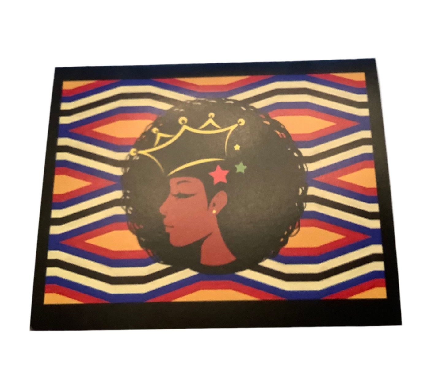 Bold and Beautiful Queen Note Cards