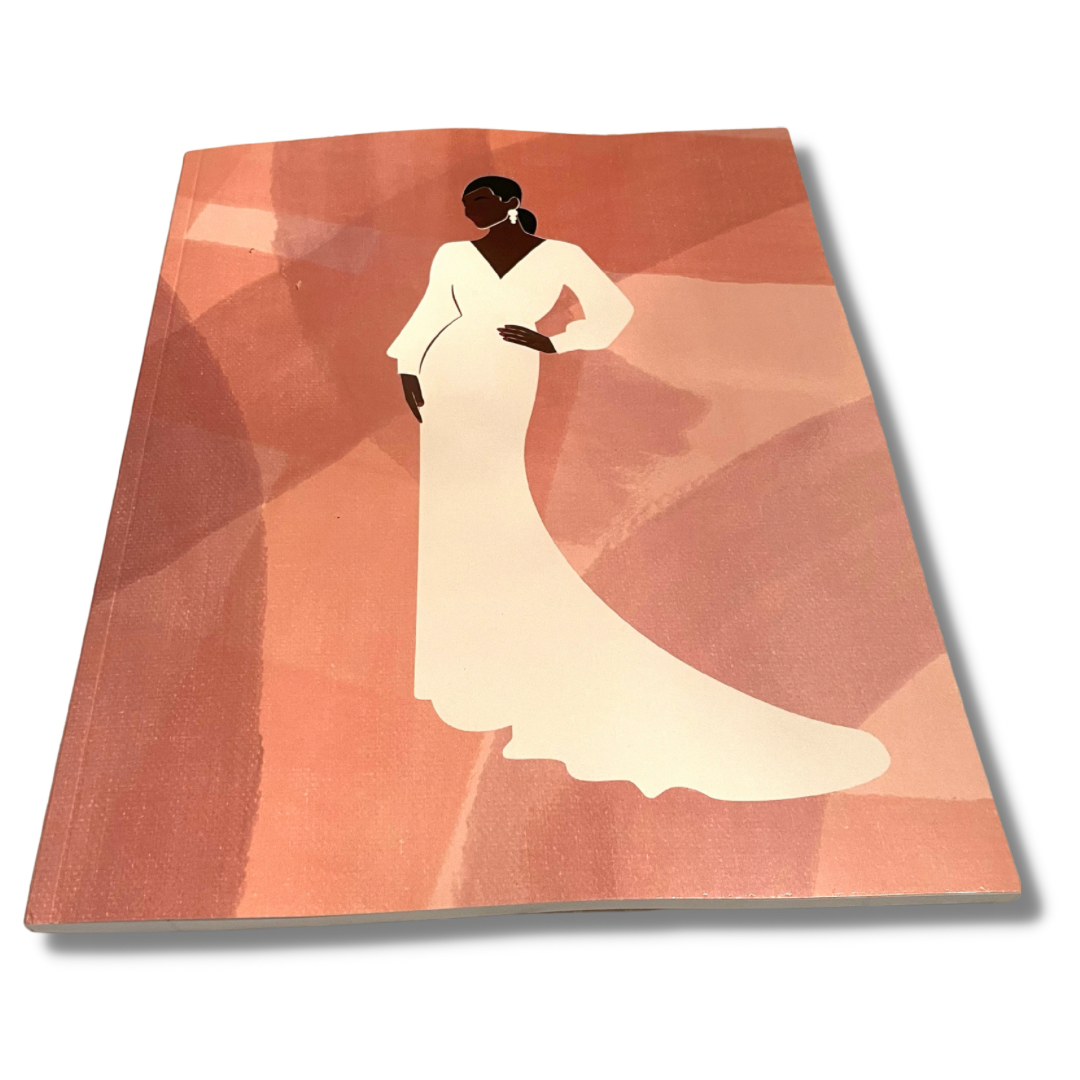 Classy Lady Notebook - Elegant 8.5 x 11 Journal with 200 Lined Pages