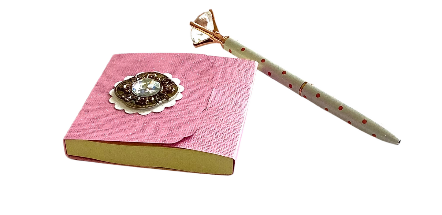 Pink Sticky Note Cover