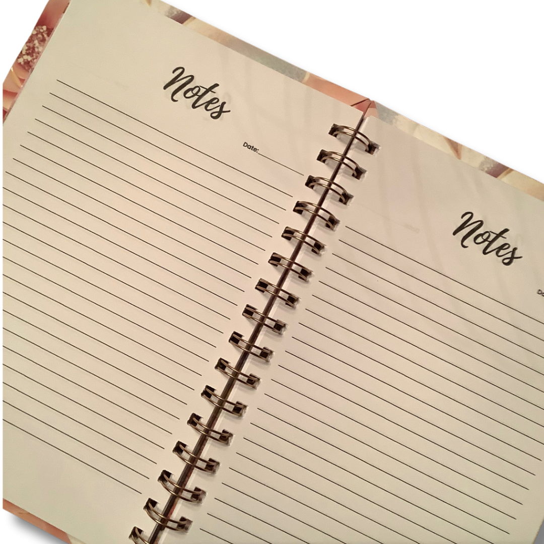 2025 Luxe Floral Monthly Planner