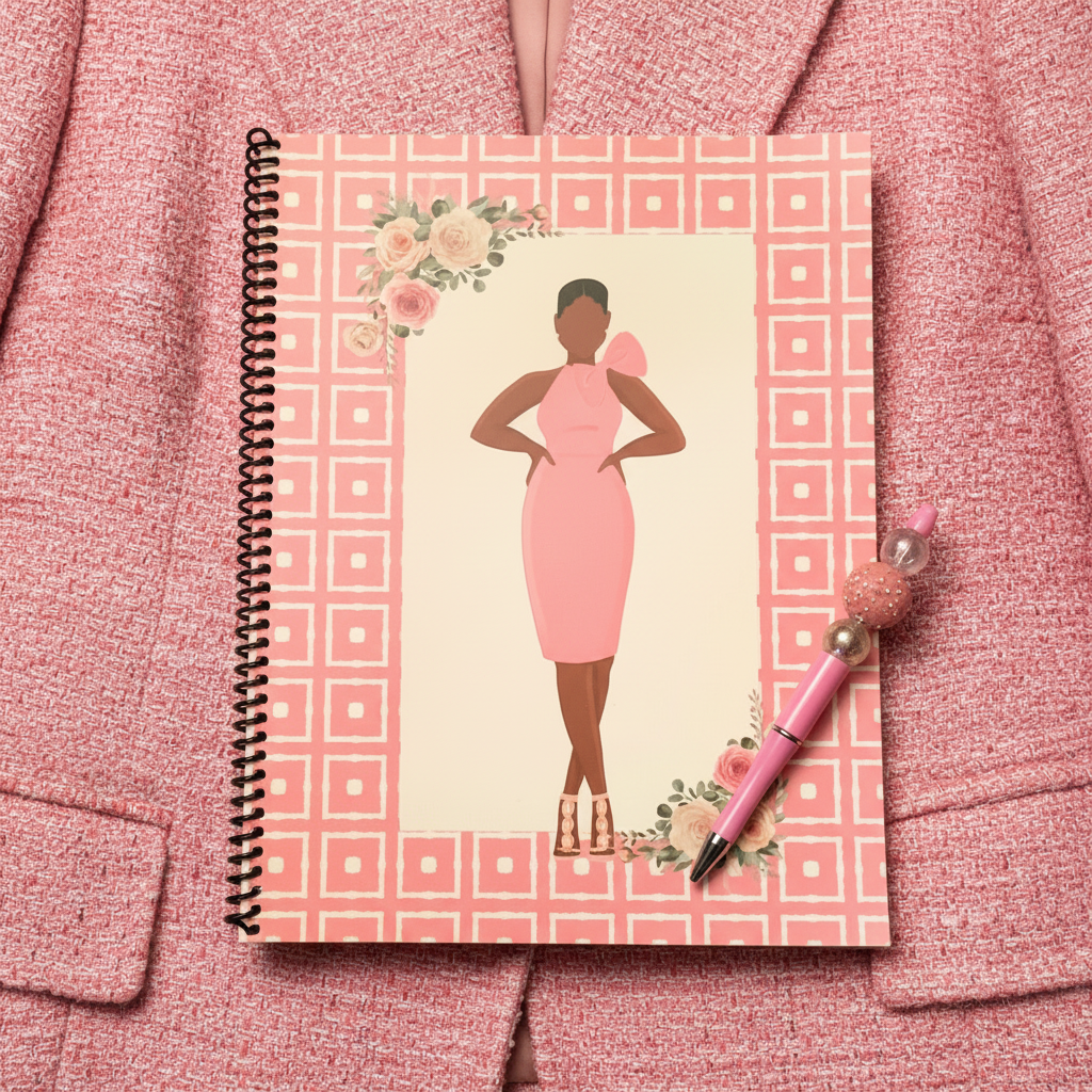 Pretty in Pink Notebook & Pen Set