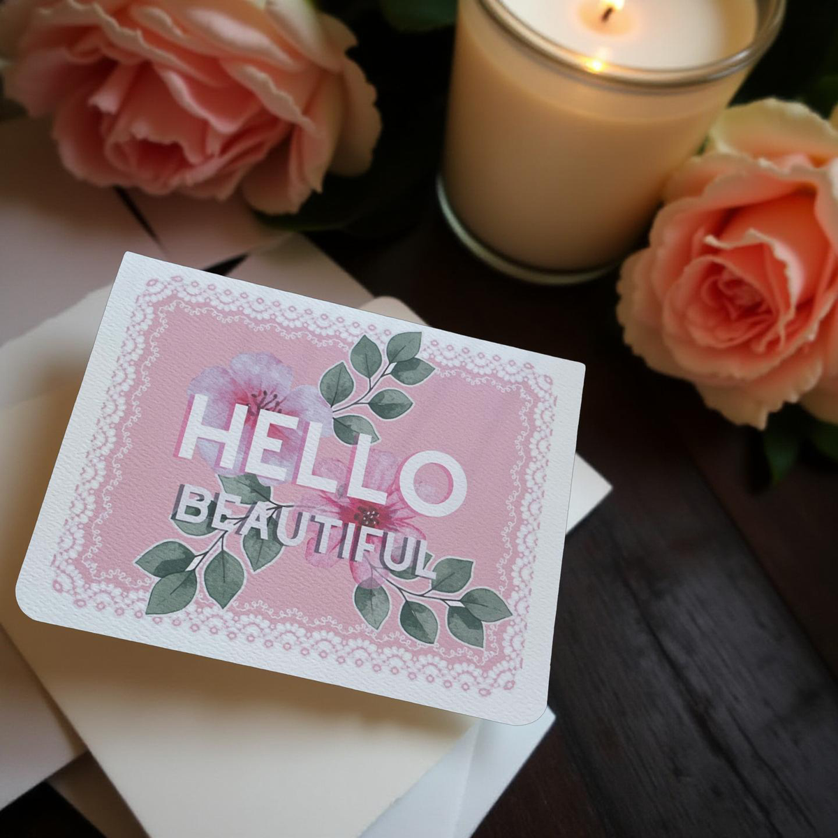 Hello Beautiful Notecards | Blank Notecards for Women
