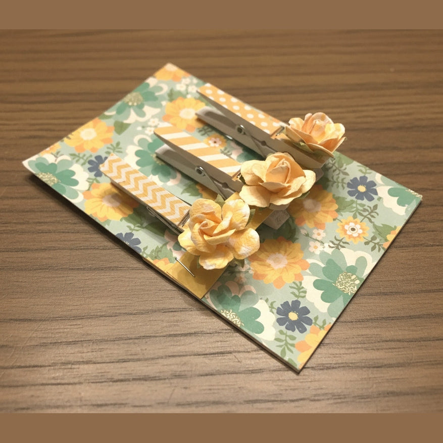 Decorative Clothespin Clips