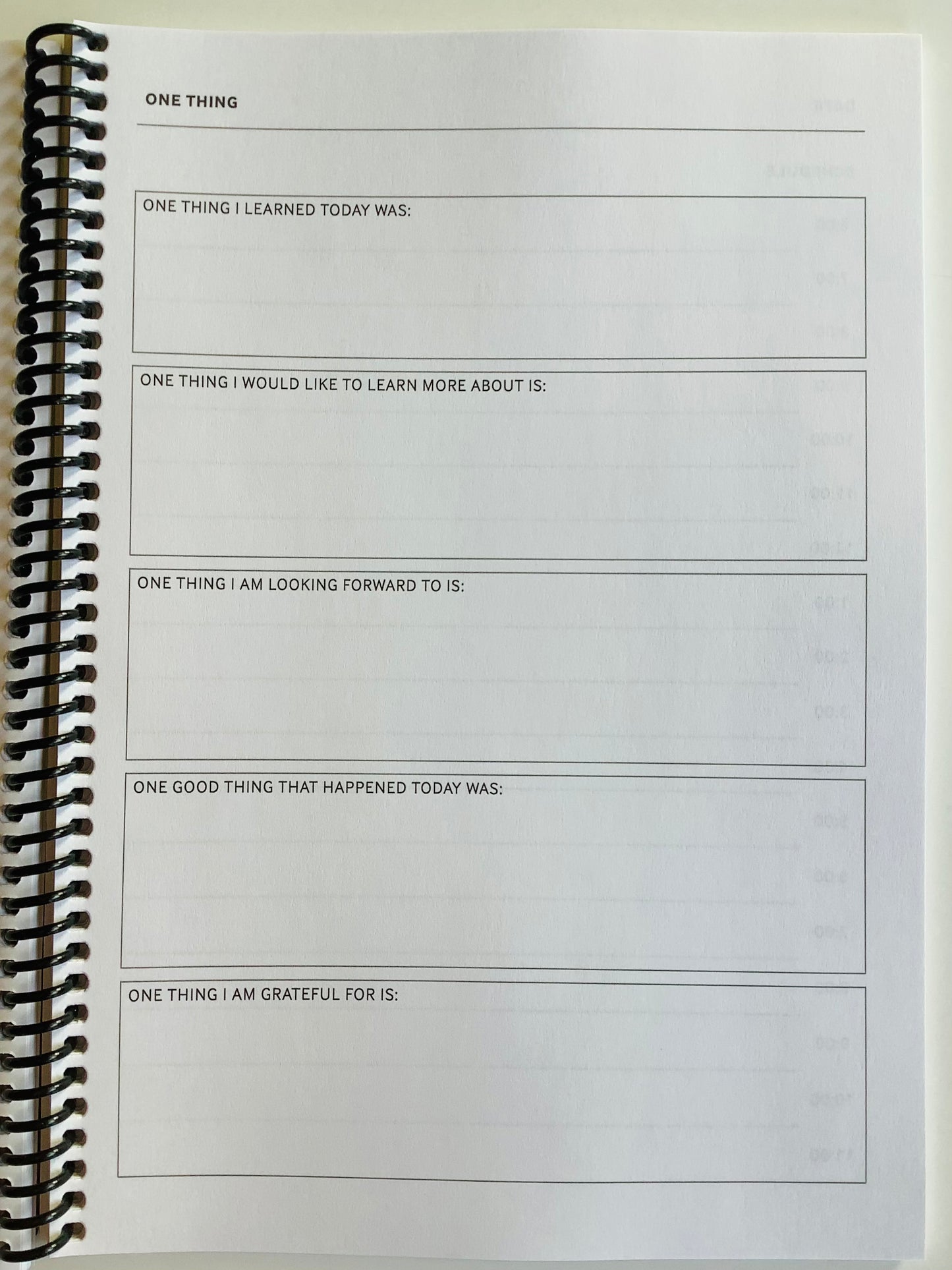 Pink and Green Planner