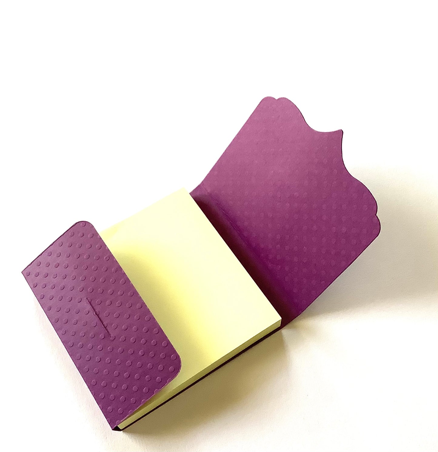 Purple Sticky Note Cover