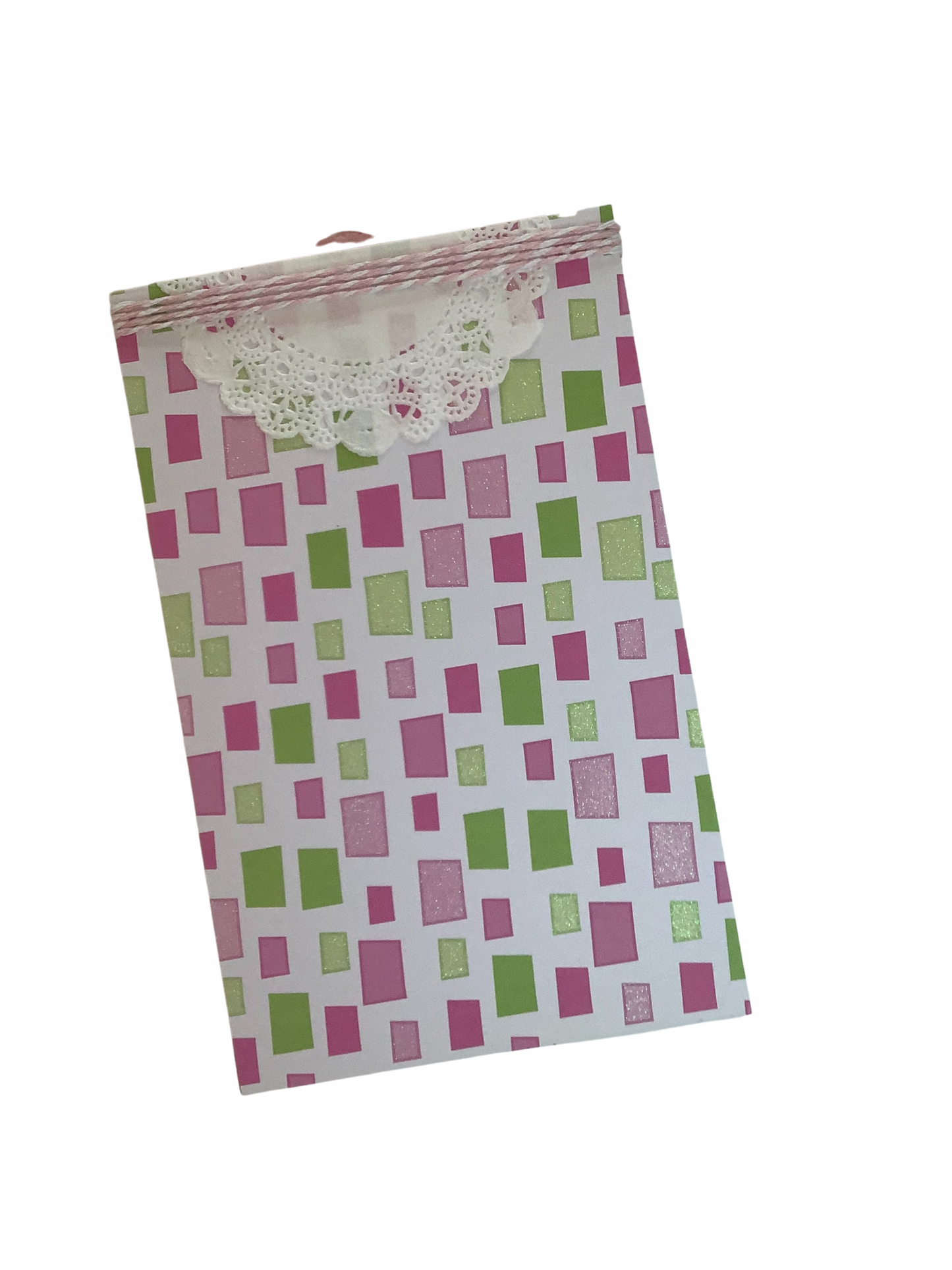 Pink Floral 5x8 Legal Notepad