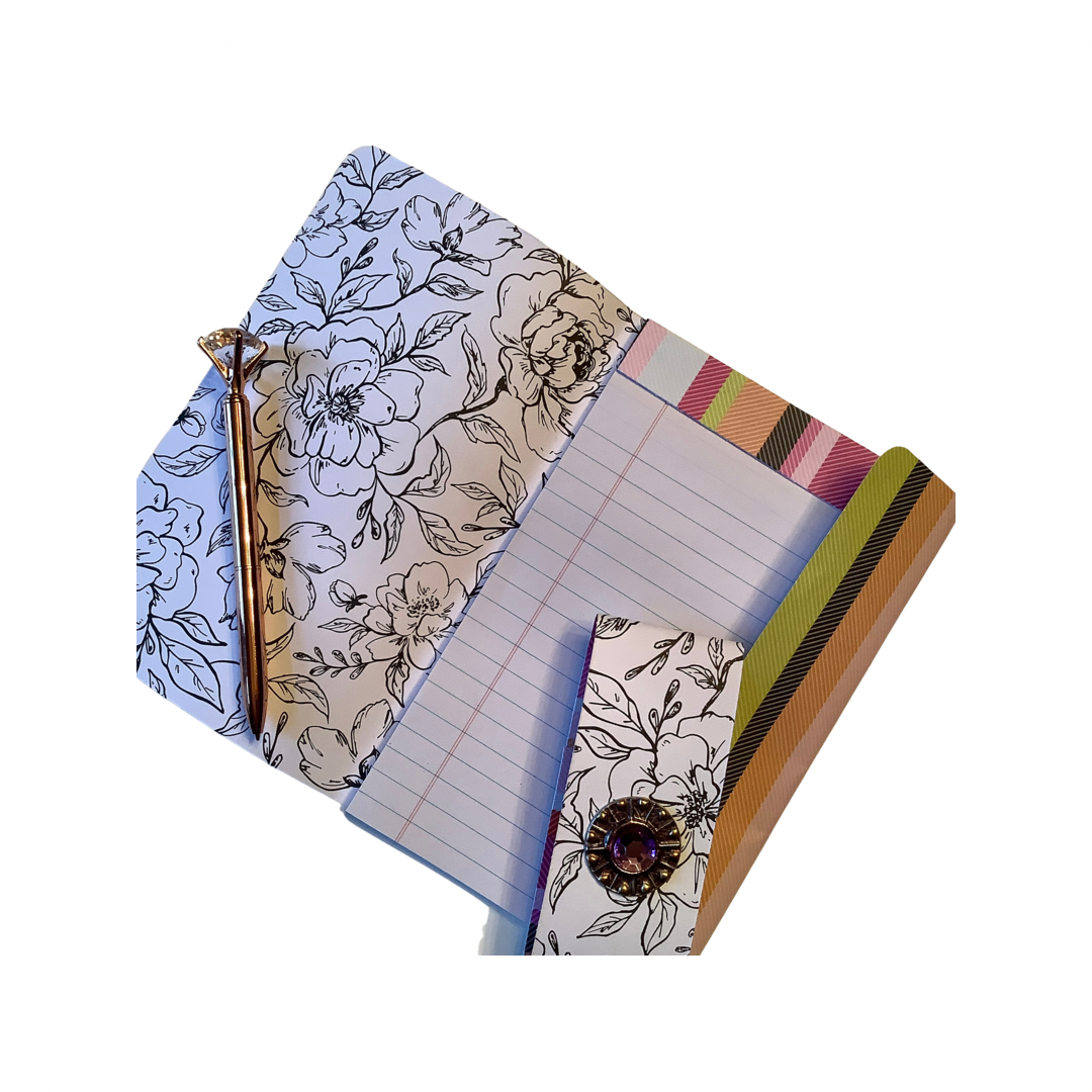 Jewelz Notepad Wallet