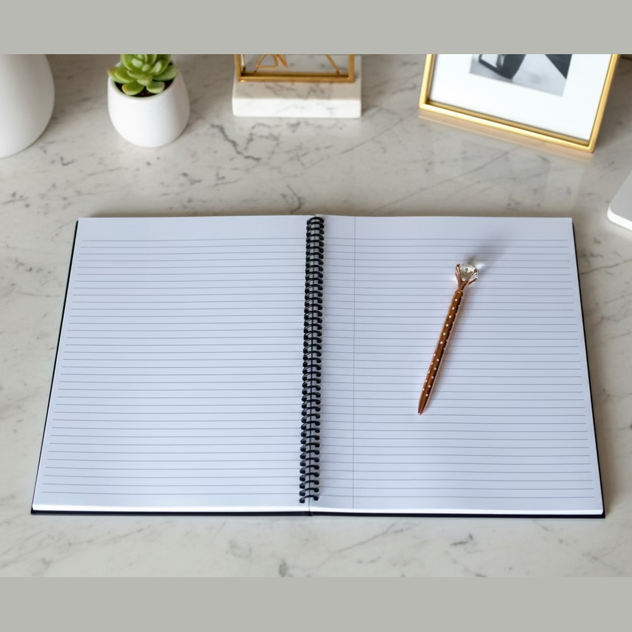 Glowing in Green Notebook
