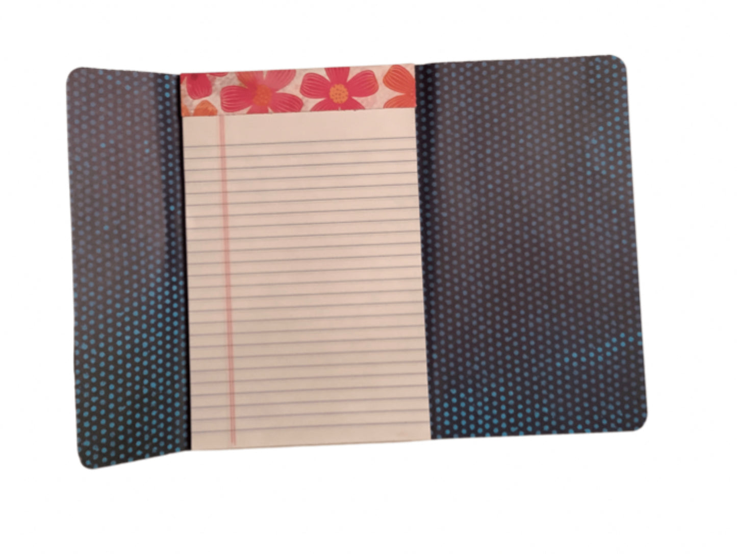 Bold Orange, Pink and Yellow Notepad Wallet