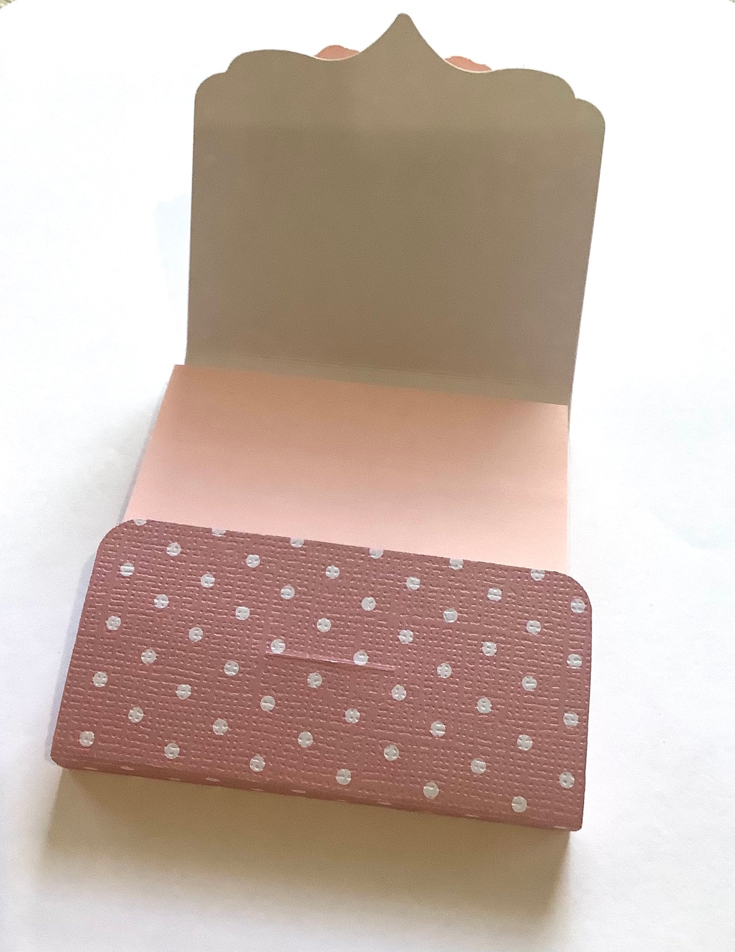 Pink Flower Sticky Note Cover
