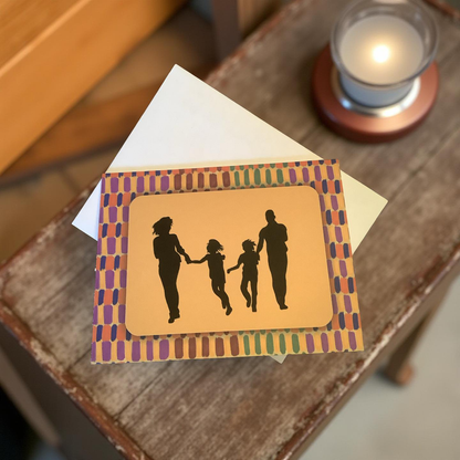Rooted in Joy: Afrocentric Family Note Cards