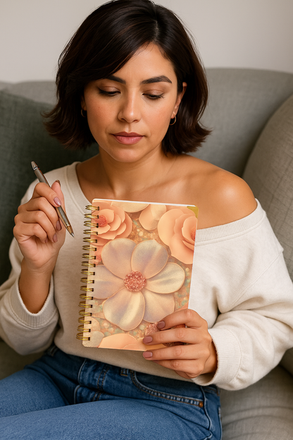 2025 Luxe Floral Monthly Planner