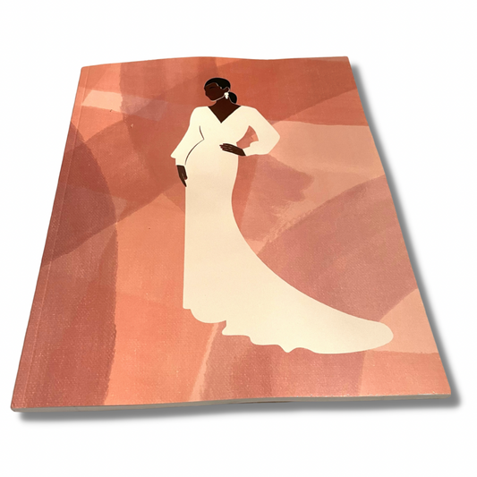 Classy Lady Notebook - Elegant 8.5 x 11 Journal with 200 Lined Pages