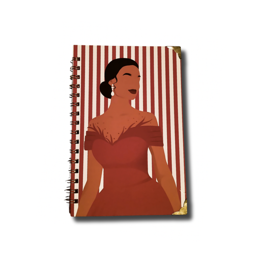 Crimson Glamour Notebook
