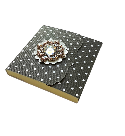 Black and White Sticky Note Cover