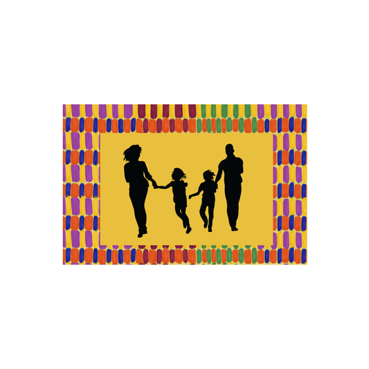 Rooted in Joy: Afrocentric Family Note Cards