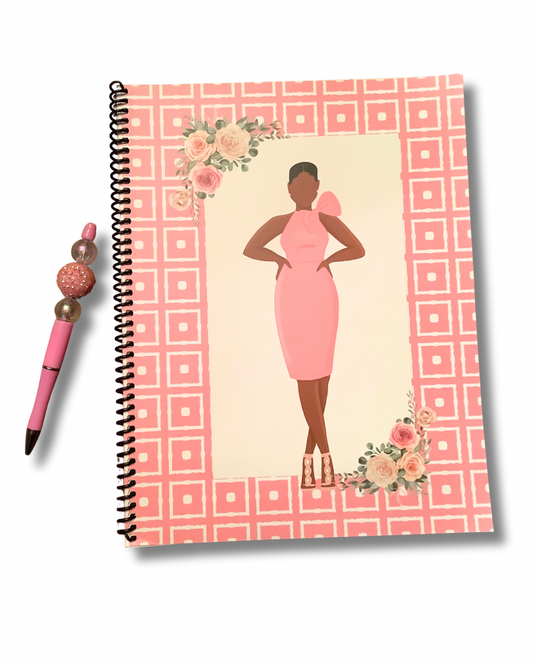 Pretty in Pink Notebook & Pen Set