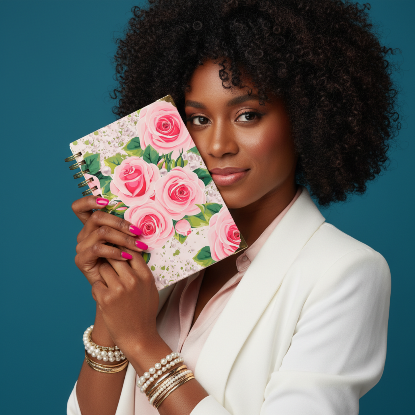 Petals and Pearls Notebook