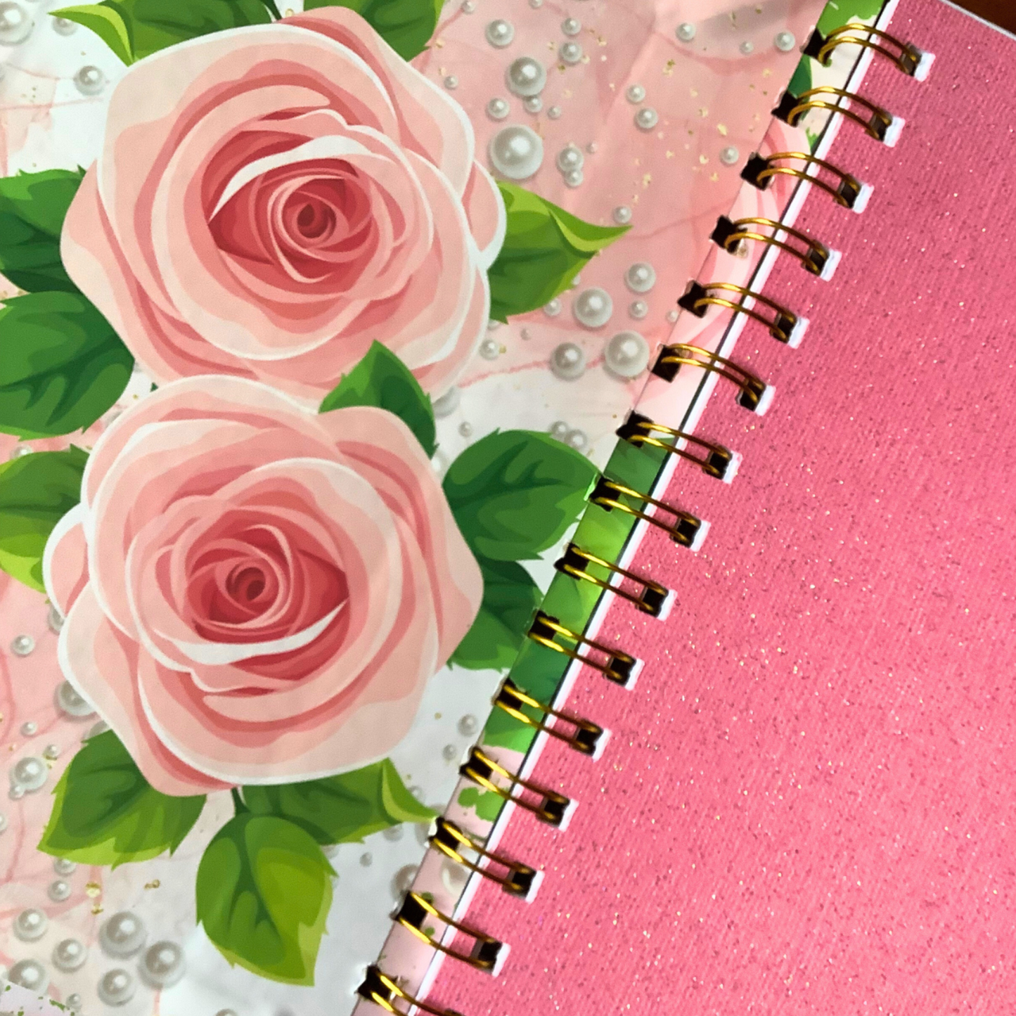 Petals and Pearls Notebook