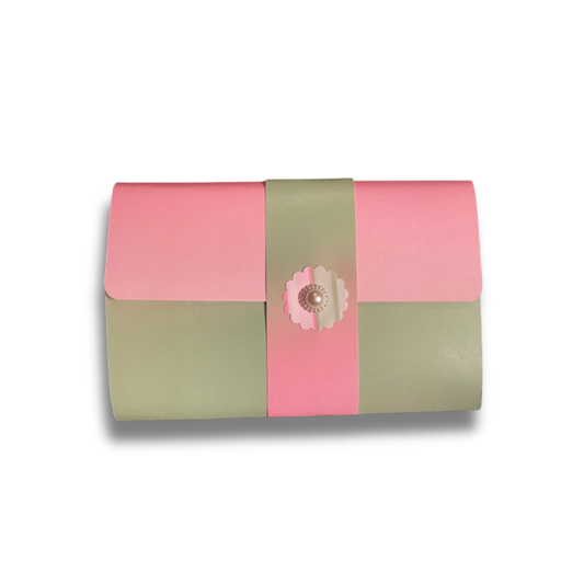 Pearl-Kissed  Notepad Wallet