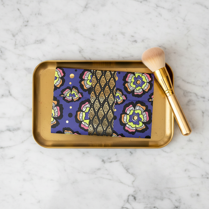 Bold Floral Notepad Wallet Lifestyle Image