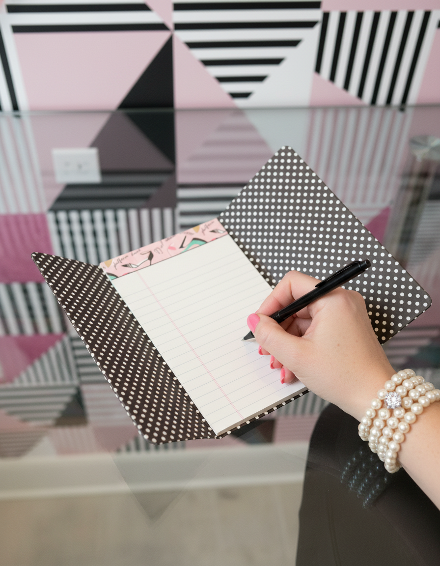 Shoe Lover Notepad Wallet