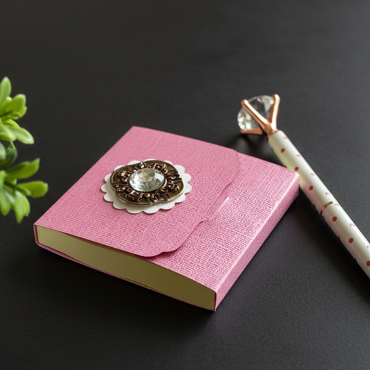 Pink Sticky Note Cover