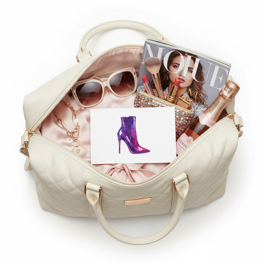 Set of 8 Notecards Overhead View