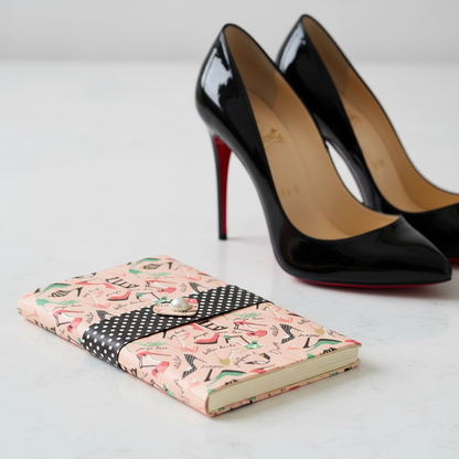 Shoe Lovers Notepad with Upright Louboutins