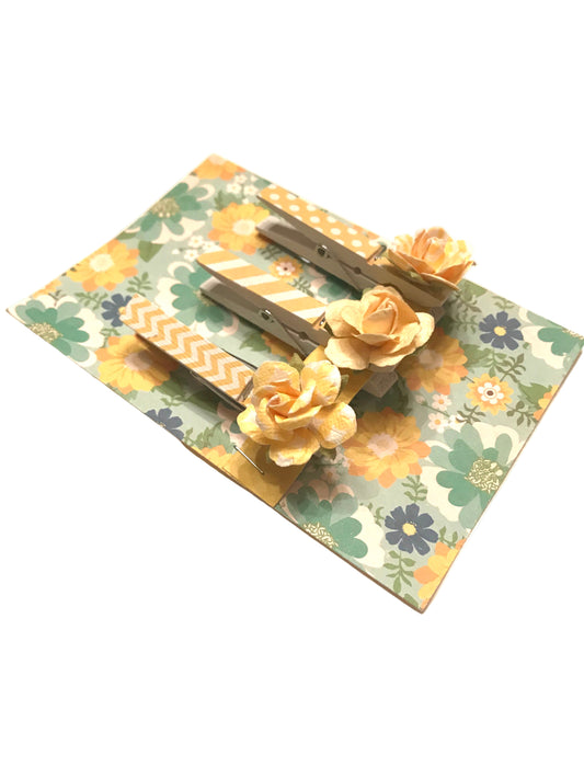 Decorative Clothespin Clips