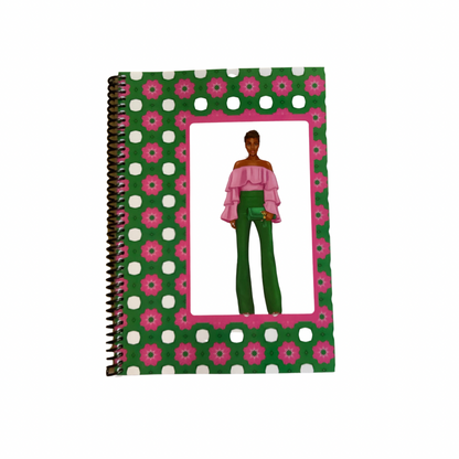 Pink and Green Planner