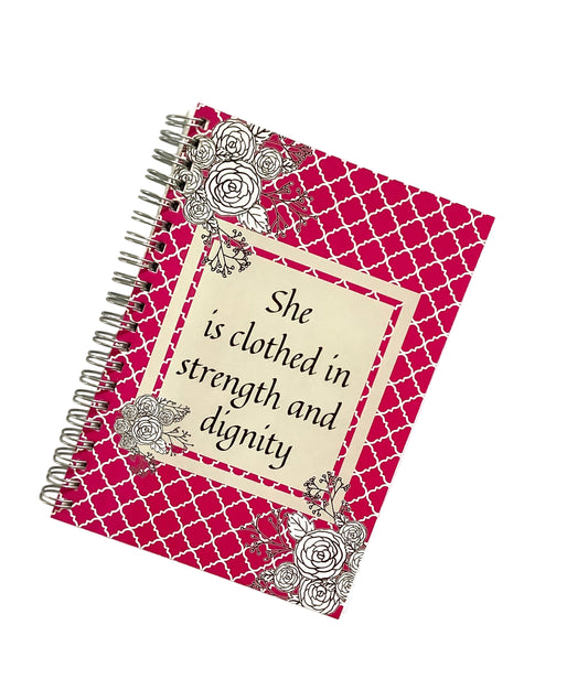 She is Clothed Notebook