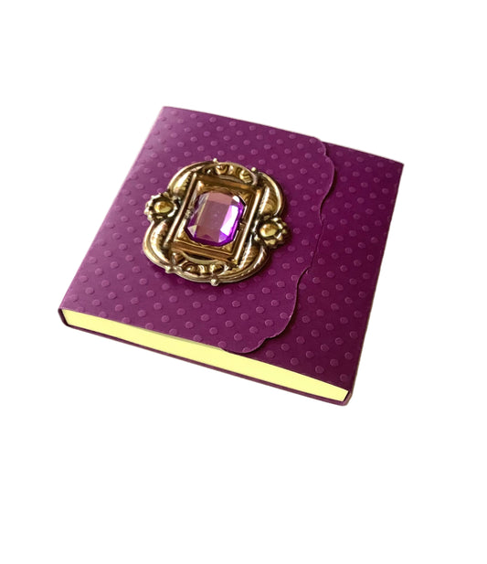 Purple Sticky Note Cover